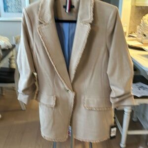 very classy blazer with fringe